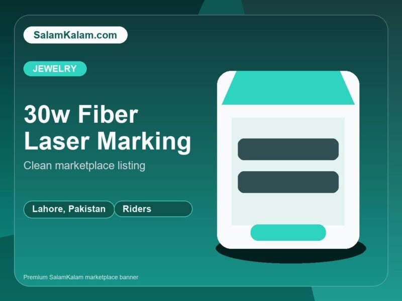 30W Fiber Laser Marking
