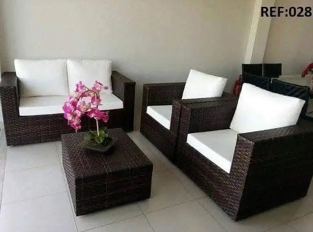 5 Seater Rattan Sofa Set -