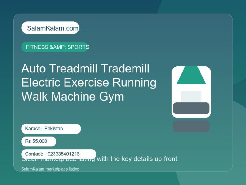 Auto Treadmill Trademill