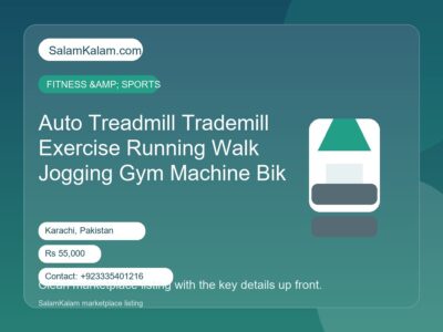 Auto Treadmill Trademill