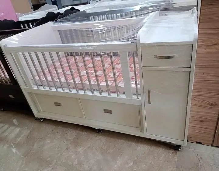 Baby Cot - Baby Bed - Wooden