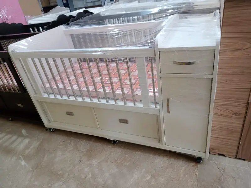Baby Cot - Baby Bed - Wooden
