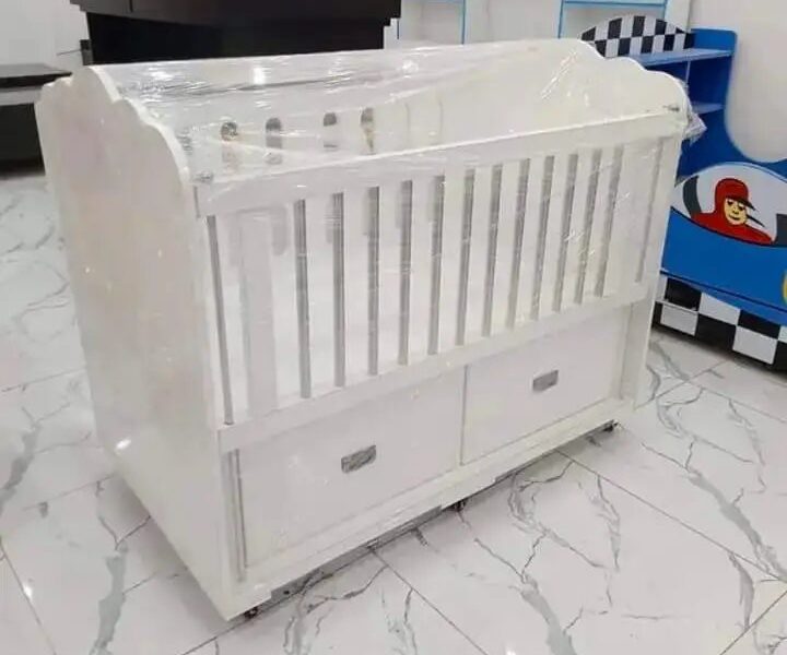 Baby Cot - Baby Bed - Wooden