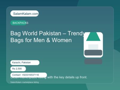 Bag World Pakistan – Trendy