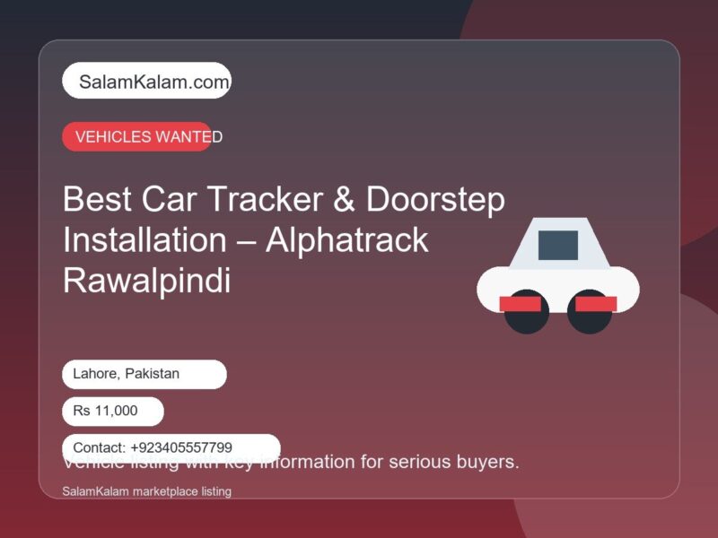 Best Car Tracker & Doorstep