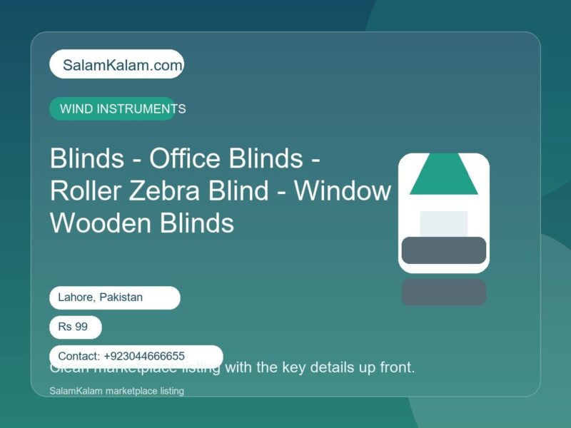 Blinds - Office Blinds -