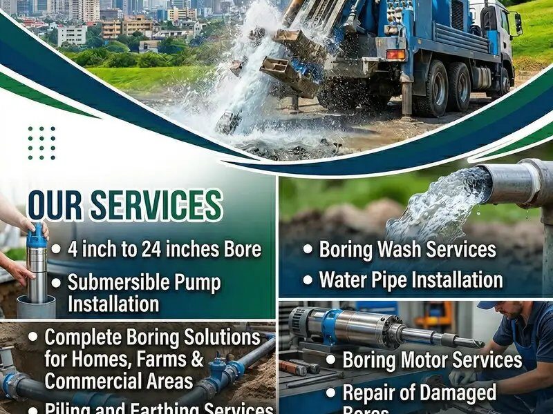 Boring - Water Boring -