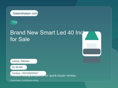 Brand New Smart Led 40 Inch