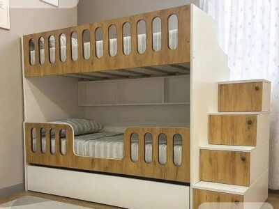 Bunk Bed - Kid Wooden Bunker