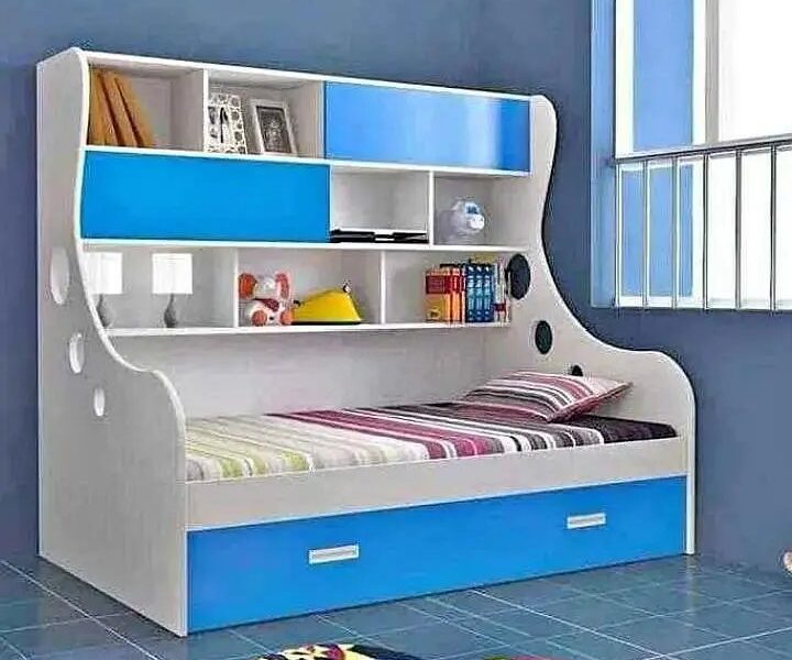 Bunk Bed - Kid Wooden Bunker