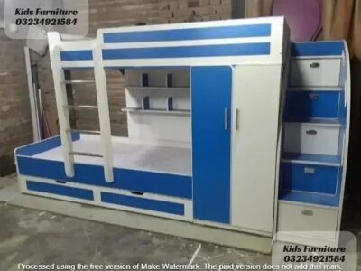 Bunk Bed - Kid Wooden Bunker