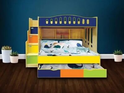 Bunk Bed - Kid Wooden Bunker