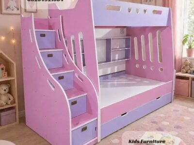 Bunk Bed - Kid Wooden Bunker