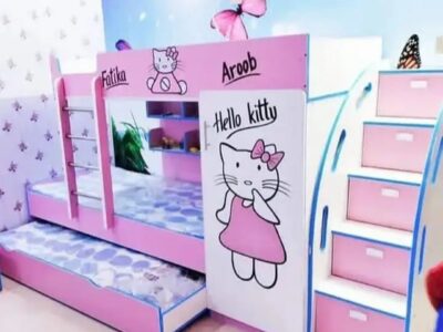 Bunk Bed - Kid Wooden Bunker