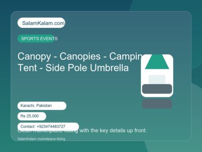 Canopy - Canopies - Camping
