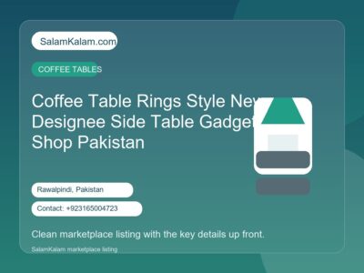 Coffee Table Rings Style New