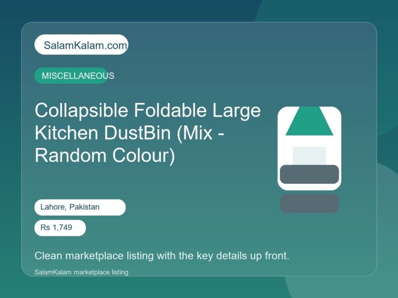 Collapsible Foldable Large