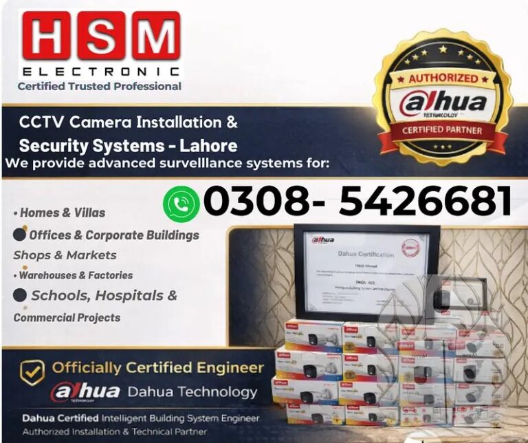DAHUA CCTV Security Camera 1