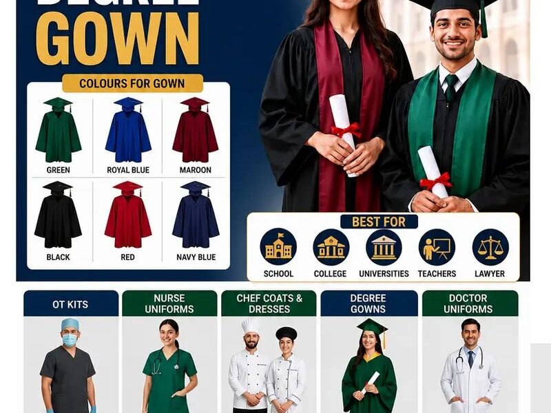 DEGREE GOWN - Nurse - Doctor