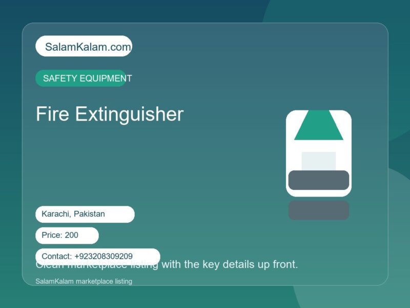 Fire Extinguisher