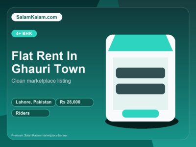 Flat for Rent in Ghauri Town