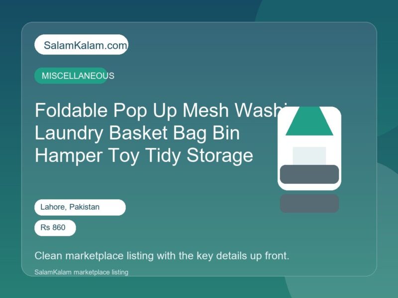 Foldable Pop Up Mesh Washing
