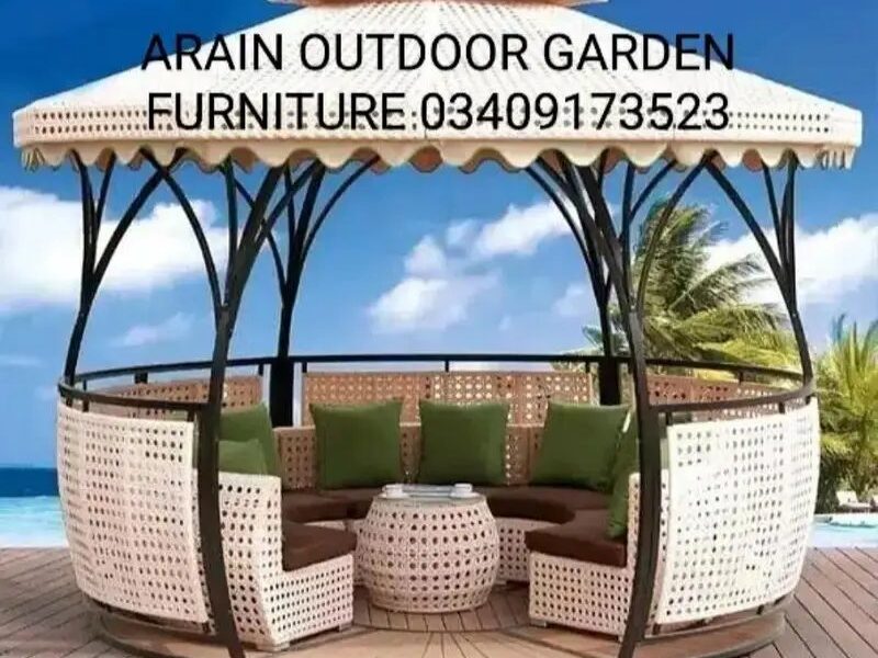 Gazebo and Round Outdoor