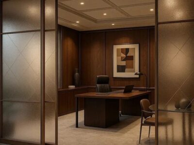 Glass & Aluminum Almari -