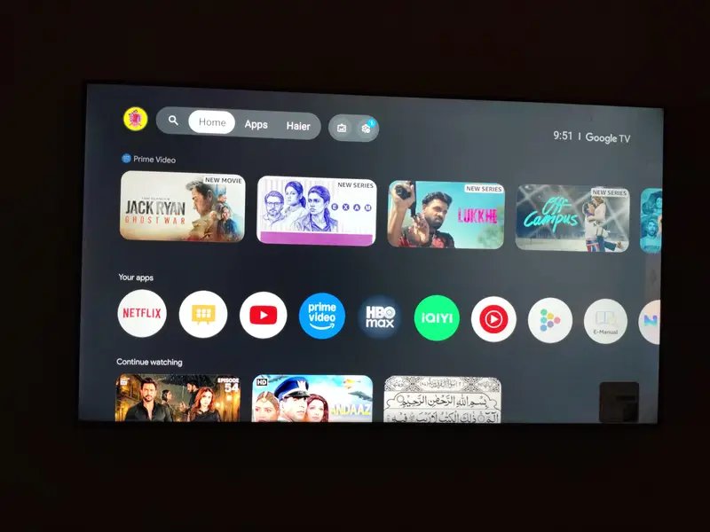 Haier QLED H50S80EUX 50 Inches