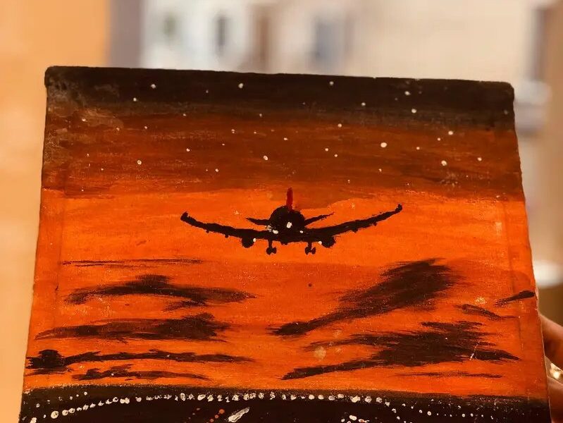 Handmade Canvas Painting -
