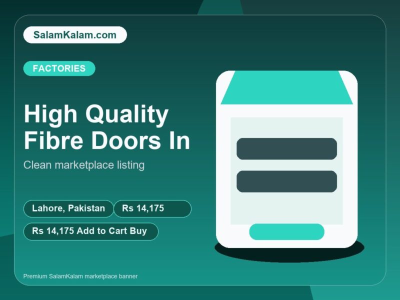 High Quality Fibre Doors in