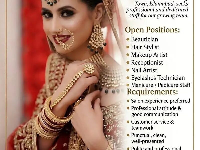 Hiring Staff for Saloon