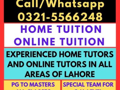 Home & Online Tuition - Male
