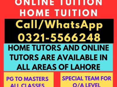 Home & Online Tuition - Male