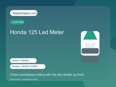 Honda 125 Led Meter