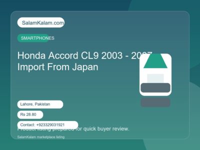 Honda Accord CL9 2003 - 2007