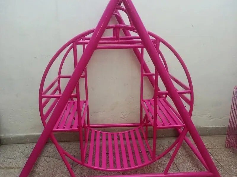 Iron Jhoola Swing Chair