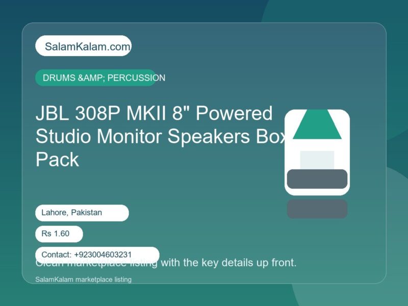 JBL 308P MKII 8" Powered