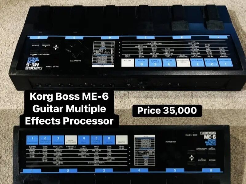 Korg Boss Me - 6 Guitar