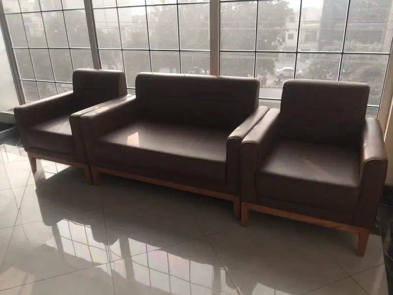 Leather Sofa Set 2+1+1 -