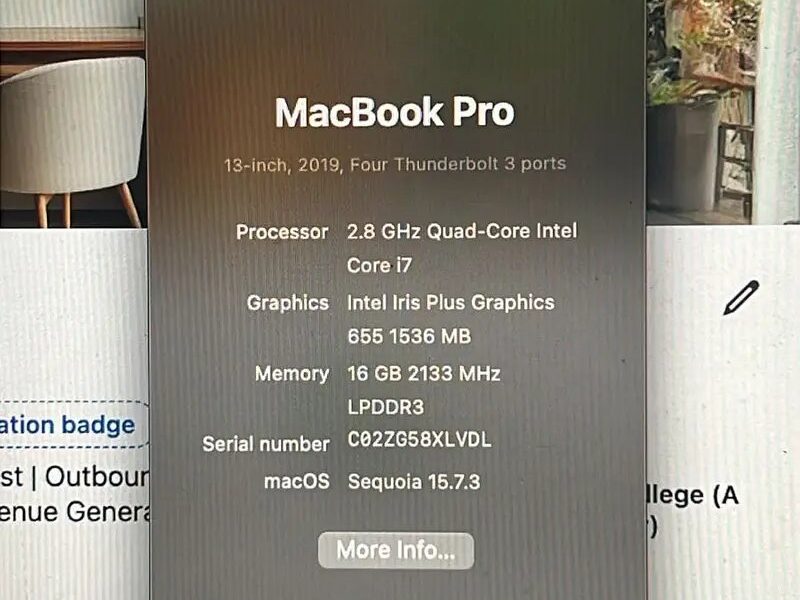 Macbook Pro 2019 - 13inch