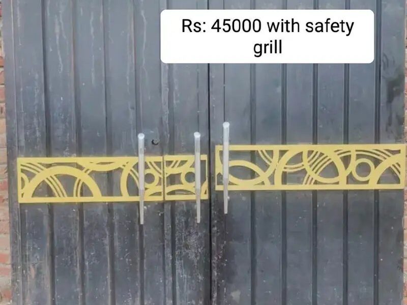 Main Gate - Glass Door -