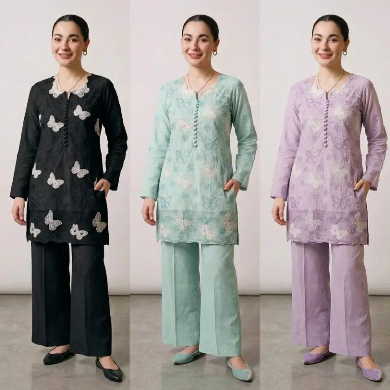Maria. B Butterfly Lawn Cotton