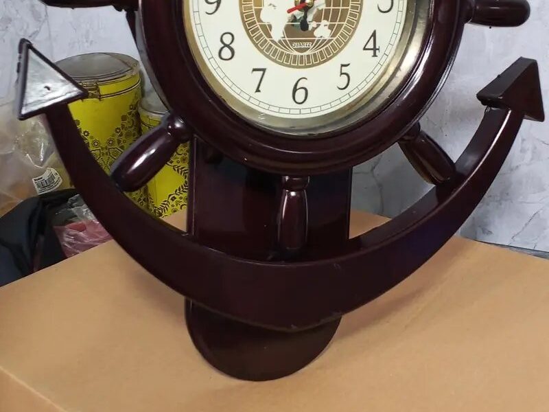 Nautical Ship Wheel Wall