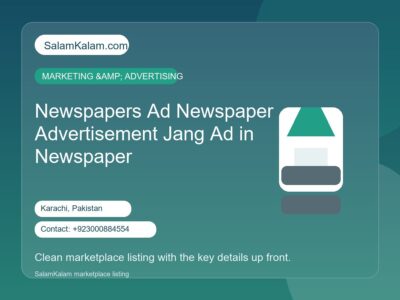 Newspapers Ad Newspaper