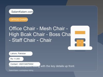 Office Chair - Mesh Chair -