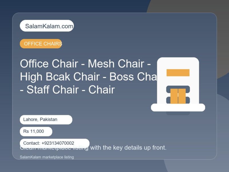 Office Chair - Mesh Chair -