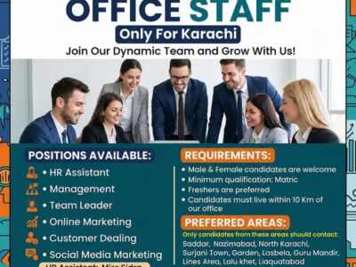 Office Work - - Male &