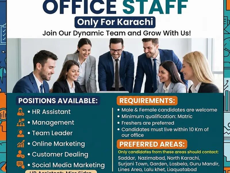 Office Work - - Male &