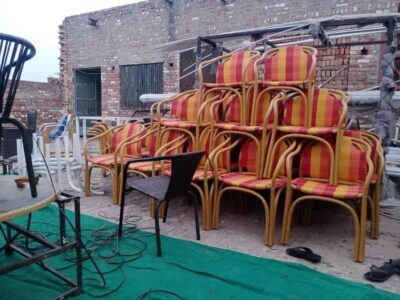 Out Door Pvc Restaurant Chair